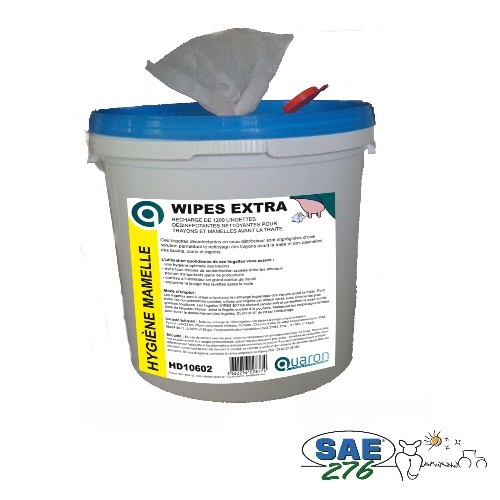 LINGETTES WIPE " D " EXTRA 1200 f