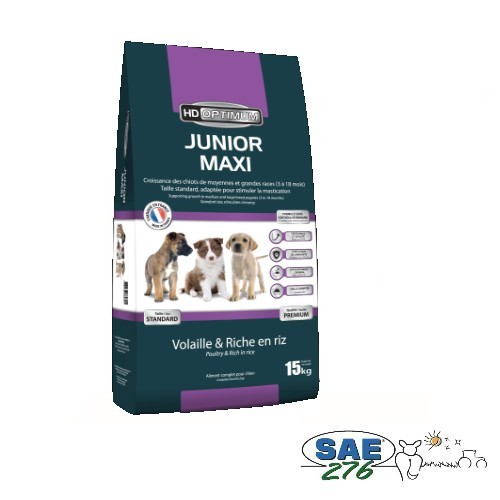 ALIMENT CHIOT HD Optimum 15 Kg