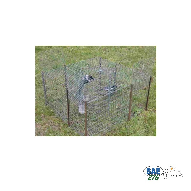 CAGE A PIE 5 COMP. CARRE