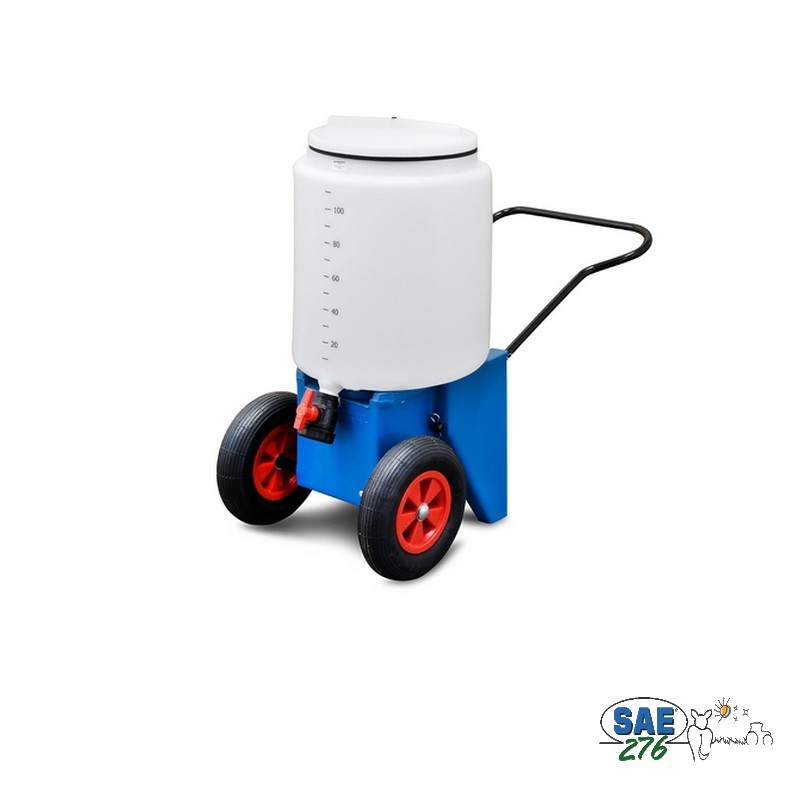 CHARIOT MOBILE 2 ROUES 110L